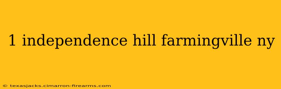 1 independence hill farmingville ny