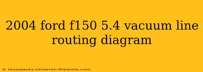 2004 ford f150 5.4 vacuum line routing diagram