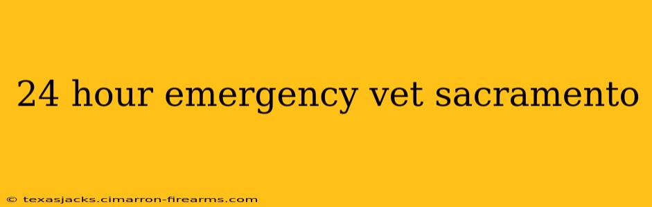 24 hour emergency vet sacramento