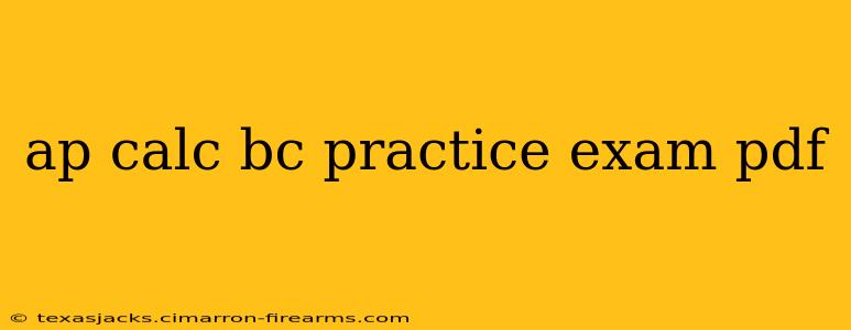 ap calc bc practice exam pdf