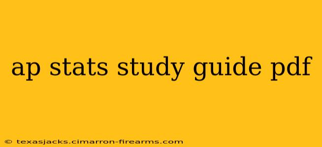 ap stats study guide pdf