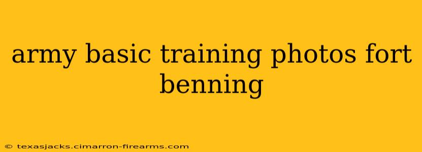 army basic training photos fort benning