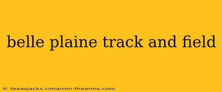 belle plaine track and field