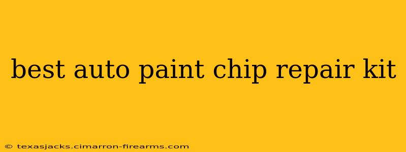 best auto paint chip repair kit