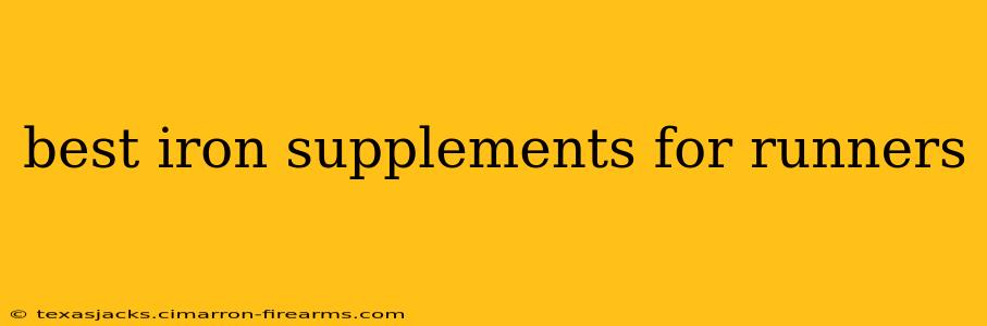 best iron supplements for runners