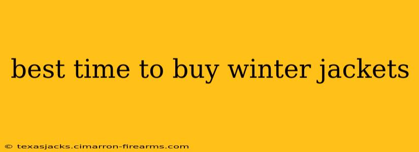 best time to buy winter jackets