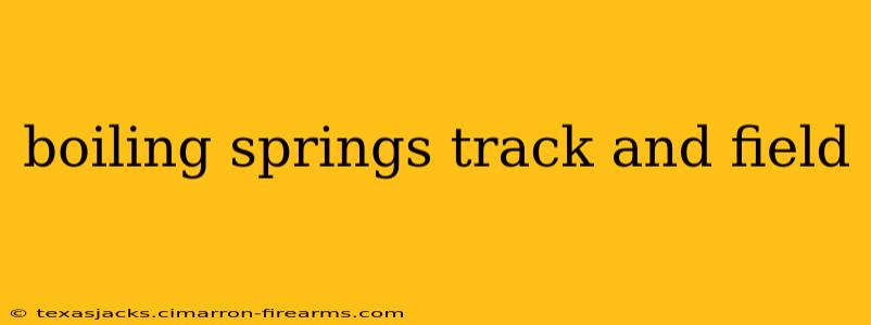 boiling springs track and field