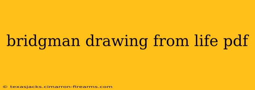 bridgman drawing from life pdf