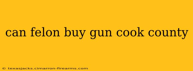 can felon buy gun cook county