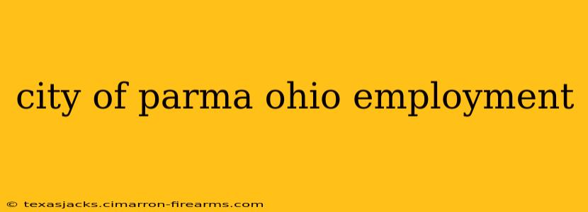 city of parma ohio employment