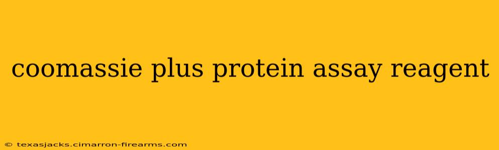 coomassie plus protein assay reagent