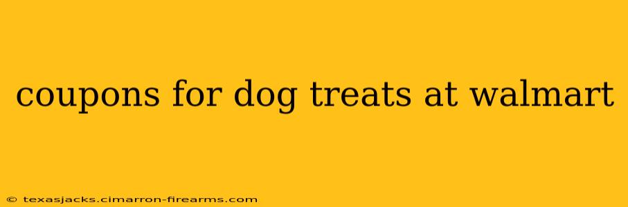 coupons for dog treats at walmart