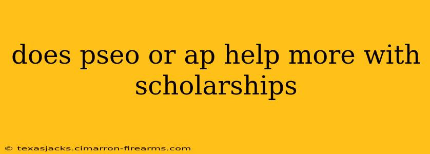 does pseo or ap help more with scholarships