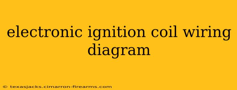 electronic ignition coil wiring diagram