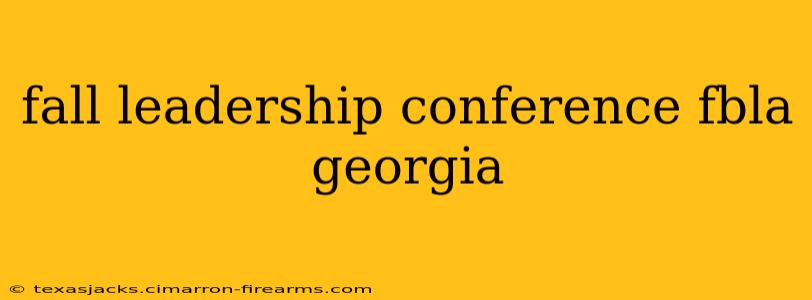 fall leadership conference fbla georgia