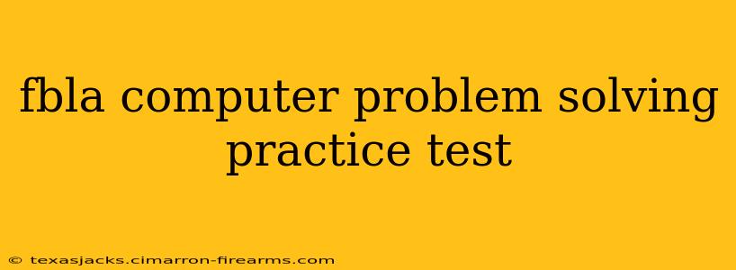 fbla computer problem solving practice test