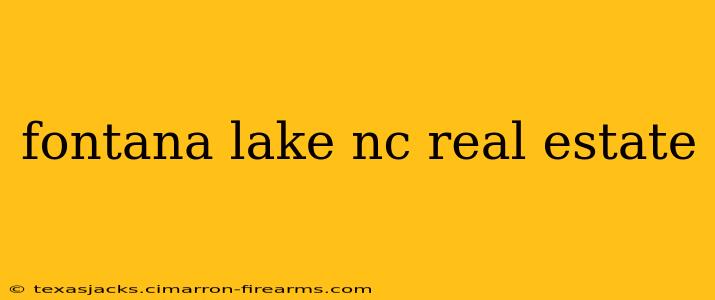 fontana lake nc real estate