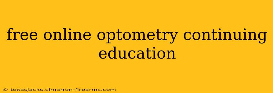 free online optometry continuing education