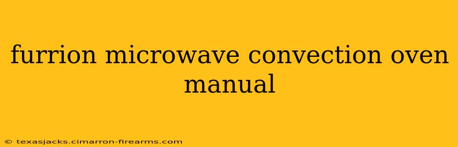 furrion microwave convection oven manual