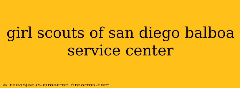 girl scouts of san diego balboa service center