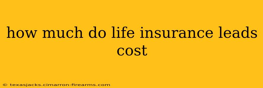 how much do life insurance leads cost