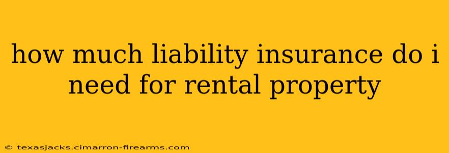 how much liability insurance do i need for rental property