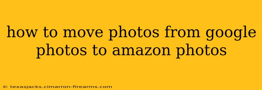 how to move photos from google photos to amazon photos