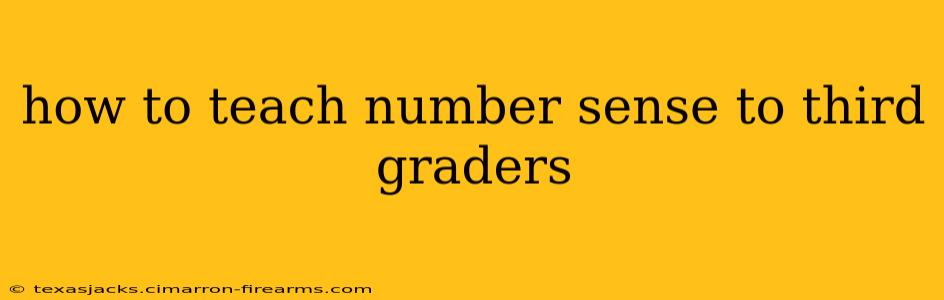 how to teach number sense to third graders