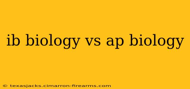 ib biology vs ap biology