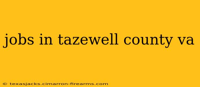 jobs in tazewell county va