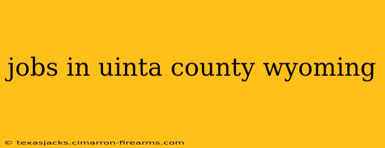 jobs in uinta county wyoming