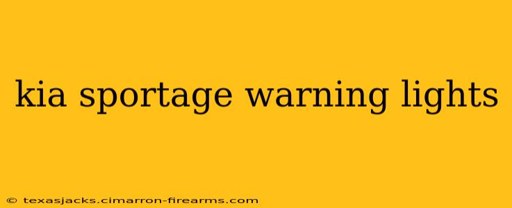 kia sportage warning lights