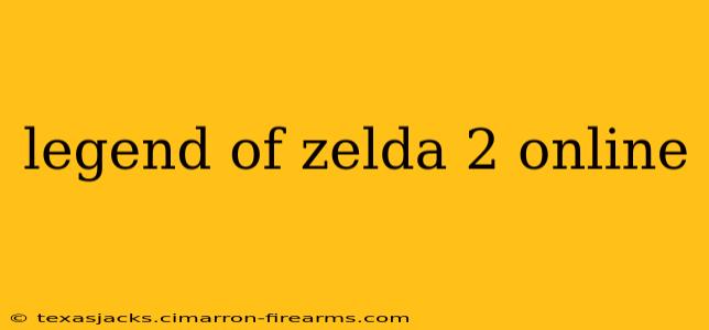 legend of zelda 2 online