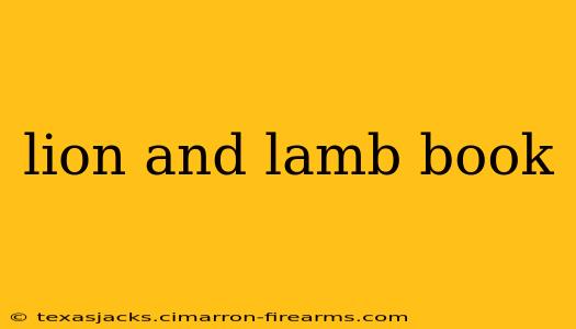 lion and lamb book