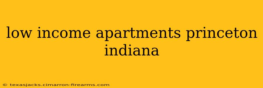 low income apartments princeton indiana