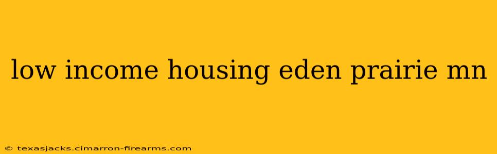 low income housing eden prairie mn