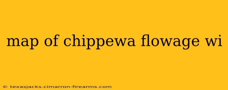 map of chippewa flowage wi