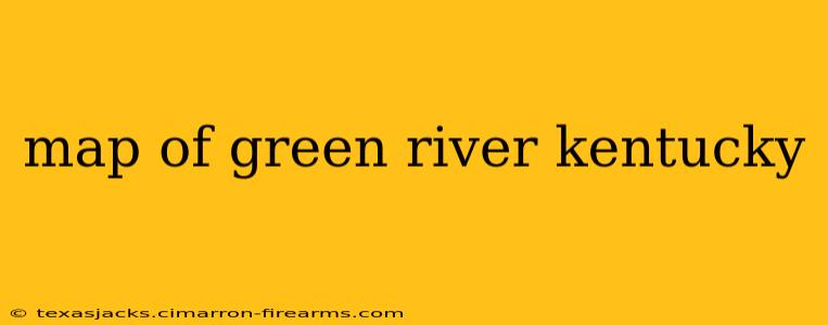 map of green river kentucky