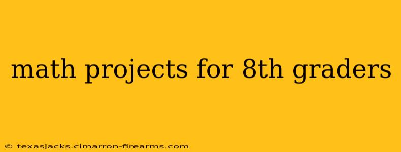 math projects for 8th graders