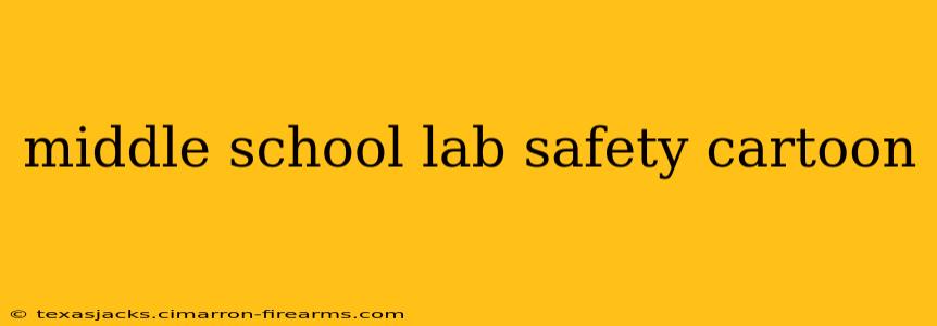 middle school lab safety cartoon