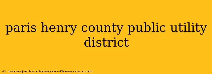 paris henry county public utility district