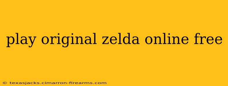 play original zelda online free