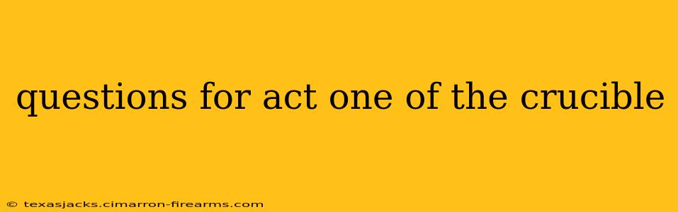 questions for act one of the crucible