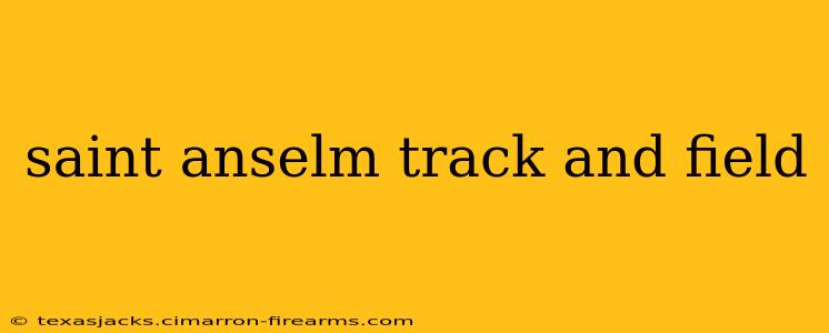 saint anselm track and field