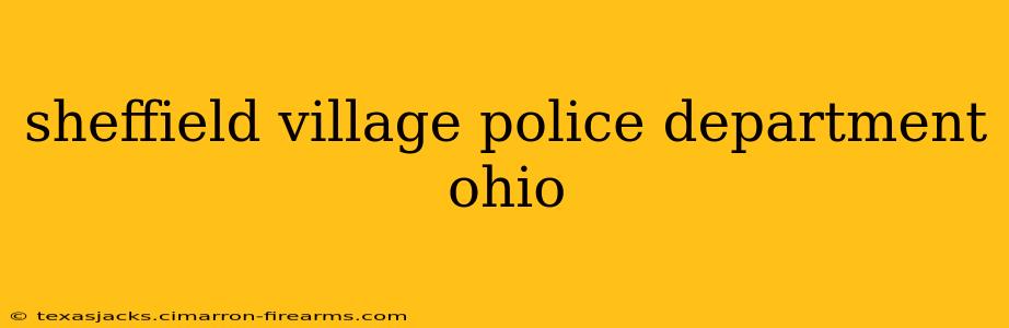 sheffield village police department ohio