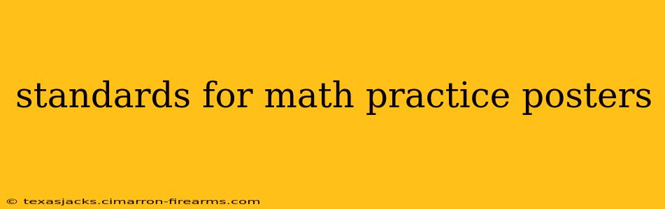 standards for math practice posters