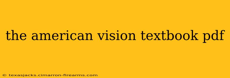 the american vision textbook pdf