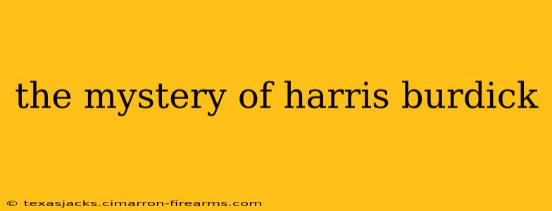 the mystery of harris burdick