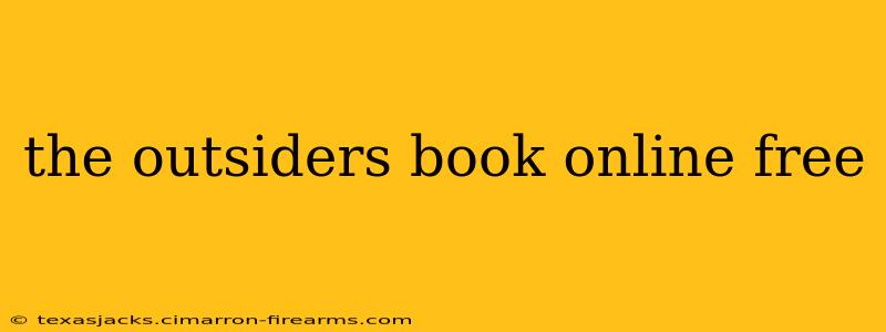 the outsiders book online free