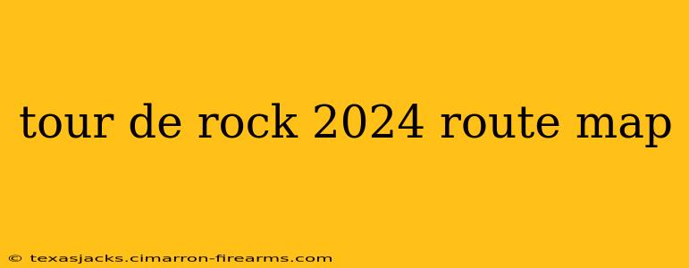 tour de rock 2024 route map